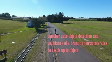 Phantom 4: Active track with bike