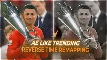 Ae Like Smooth Trending Reverse Time Remapping (Reverse Edit Tutorial) 