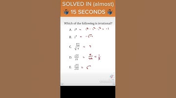 How to find irrational numbers EASILY 🔥 #shorts