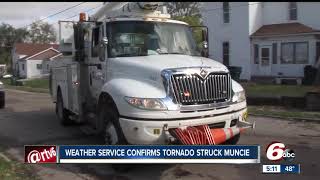 Muncie homes. historic fieldhouse damaged following severe storms