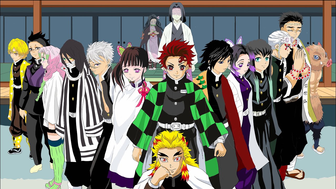 鬼滅の刃/ランチョンマット/1期/玄弥/煉獄/鬼/炭治郎/禰豆子/義勇/カナヲ 鬼滅の刃 ufotable cafe リアルタイムカフェ 第六話 ランチョン