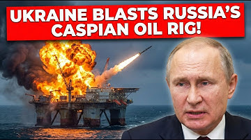 Oekraïne veroordeelt het Russische olieplatform in de Kaspische Zee fel!