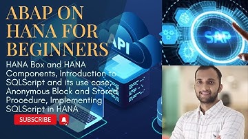 28. HANA Box and HANA Components, Introduction to SQLScript, Anonymous Block and Stored Procedure