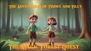 The Adventures of Timmy and Tilly the Magic Forest Quest | Kids Cartoon | English Cartoon
