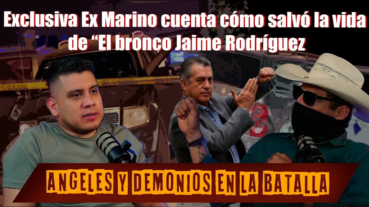 EXCLUSIVA ! EX ESCOLTA DE EL BRONCO JAIME RODRIGUEZ / CUENTA COMO SALVARON SU VIDA EN AQUEL ATENTADO