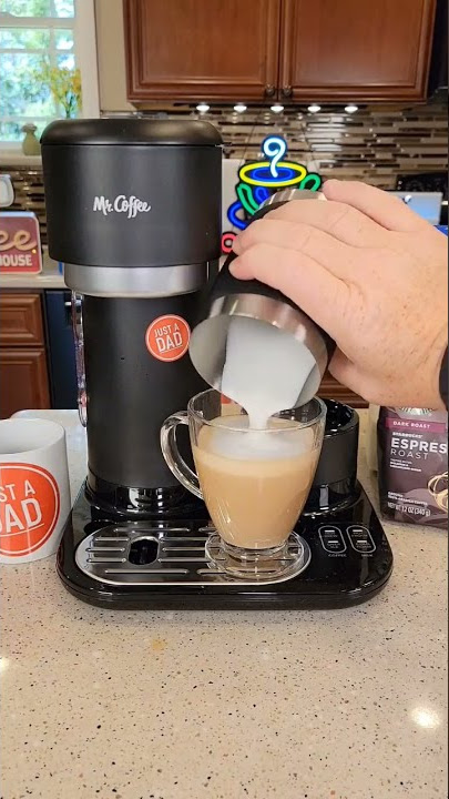 Mr. Coffee 4-in-1 Single-Serve Latte Lux, Iced, and Hot Coffee