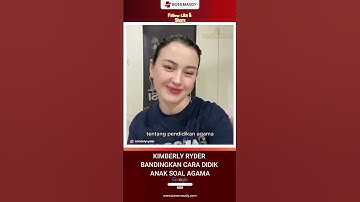 Kimberly Ryder Bandingkan Cara Didik Anak soal Agama, Beda dengan Edward Akbar