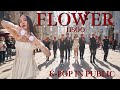 [4K] JISOO 'Flower' KPOP Cover in Public 🌸