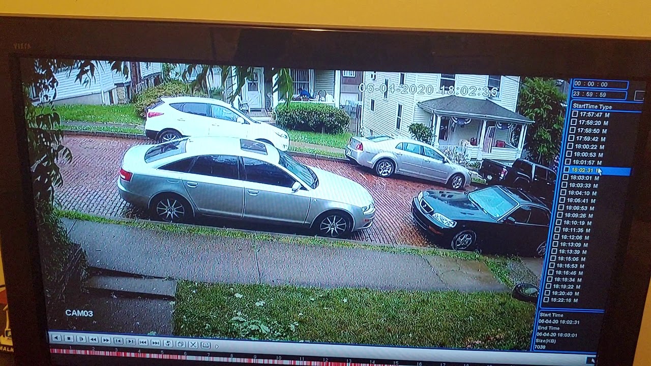 Video of accident near my house / Postal truck hits neighbors vehicle