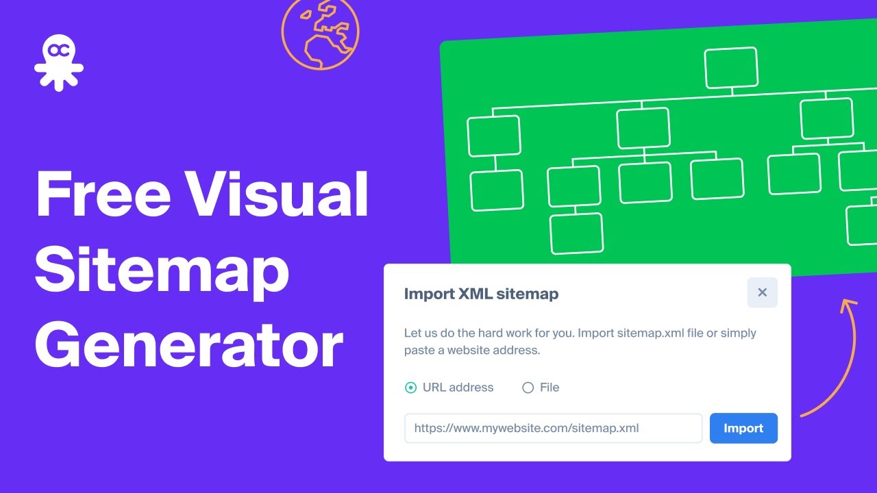 Visual Sitemap Generator & XML Sitemap Creator | Octopus.do