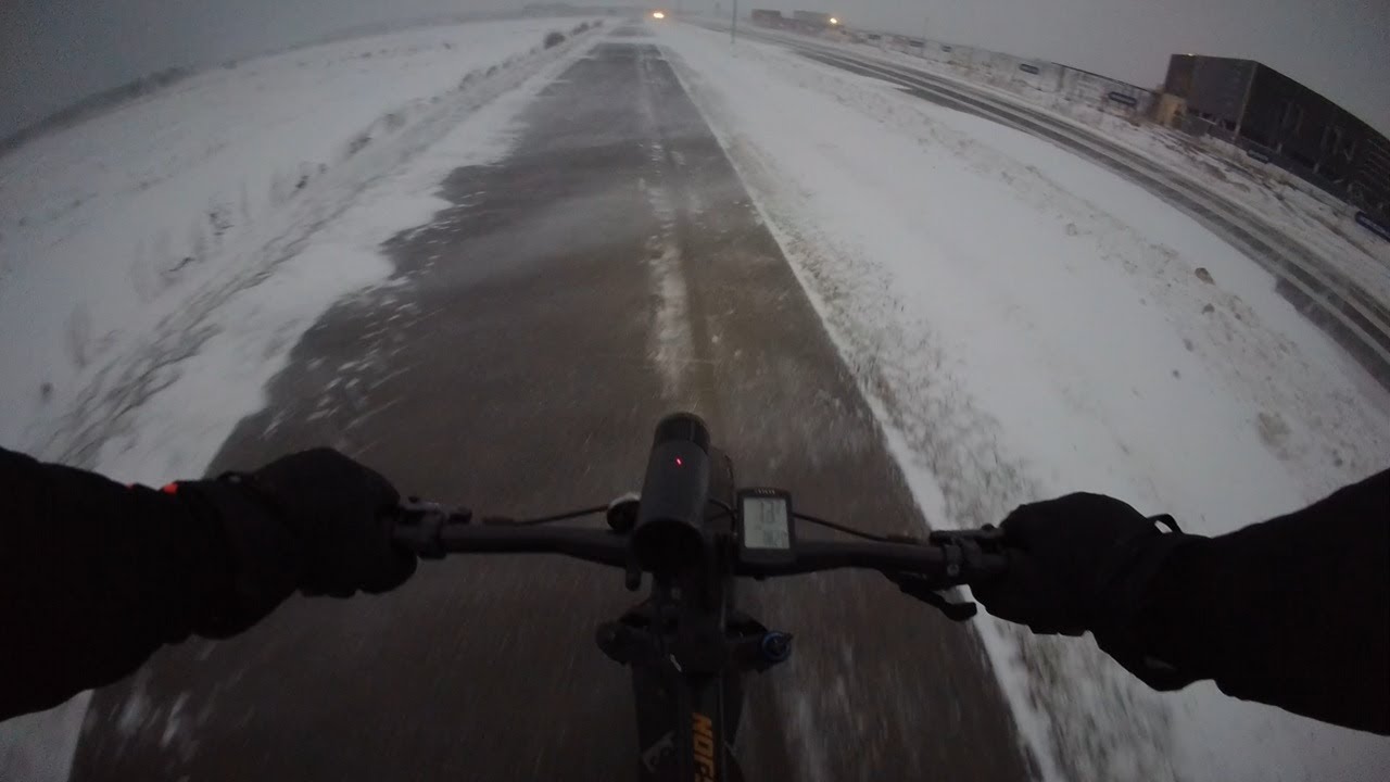Winter Storm Fatbike Ride