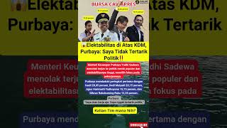 Download Lagu Purbaya Meledak! Tiba-tiba Peringkat 1 Cawapres‼️#purbaya #kdm #shorts #fyp #short #viral #trending MP3