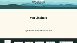 Van Lindberg - Python Software Foundation - PyCon 2016 screenshot 2
