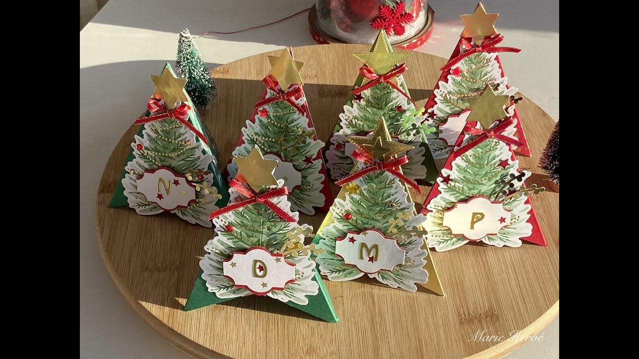 Tuto « Mes Petits Sapins Marque-Place »