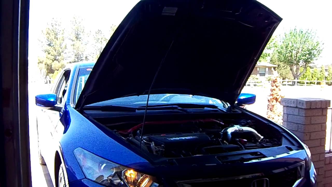 09 accord p2r Throttle body spacer TBS AFTER YouTube
