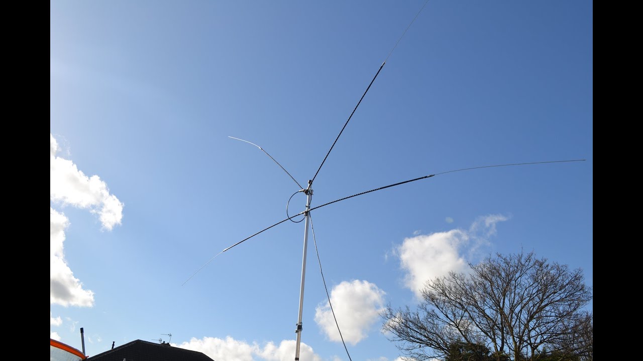 ampro whip fan dipole vs hustler YouTube