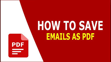 How to Convert Email to PDF with Google Chrome | How to Save Gmail Messages as a PDF!