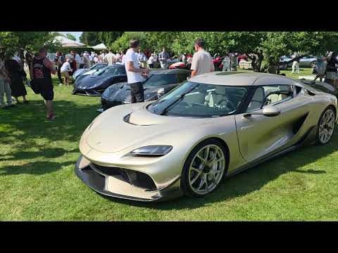 Koenigsegg Gemera champagne coloured looks gorgeous😎