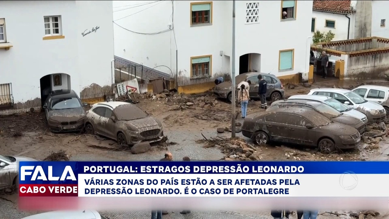 Depressão Leonardo coloca várias regiões de Portugal em alerta | Fala Cabo Verde - Internacionais