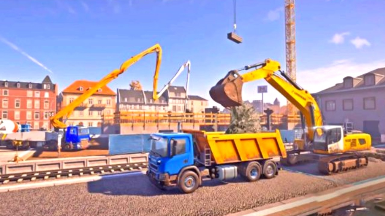 JCB Road Construction Truck Game Simulator 3D-Best JCB Game Simulator 3D-Android Gameplay