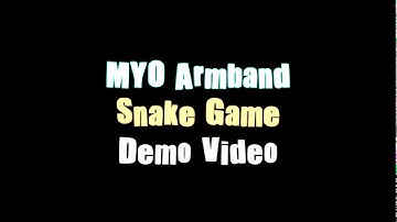 NCCUCS - HCI 2017 _ Python & Myo Armband Snake Game - Demo