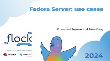 Flock 2024   Fedora Server: use cases