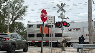 Mechanical bell South Shore Line railroad crossing | Clark Rd, Gary IN
