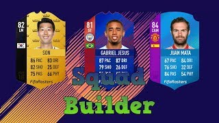 150K Epl Squad Builder Amazingsweaty Ft. Gabriel Jesus, Heung Min Son And Juan Mata - Fifa 18