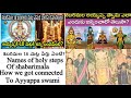 What is the story behind 18 Holy steps of Shabarimala?Ayyappa story/How we got connected to Ayyappa