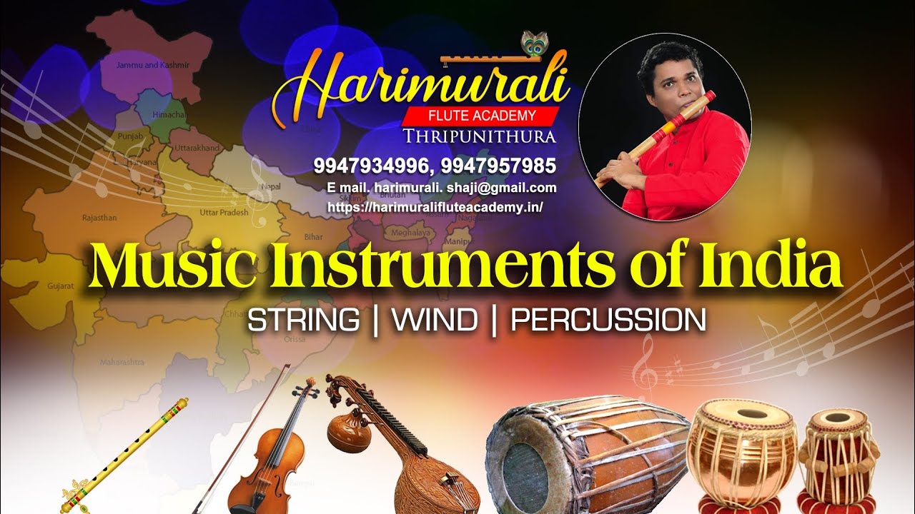 Music instruments of India. Malayalam description harimurali. - YouTube