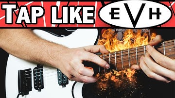 Learn Finger Tapping Technique Like Eddie Van Halen | Beginner to Intermediate Guitar Lesson