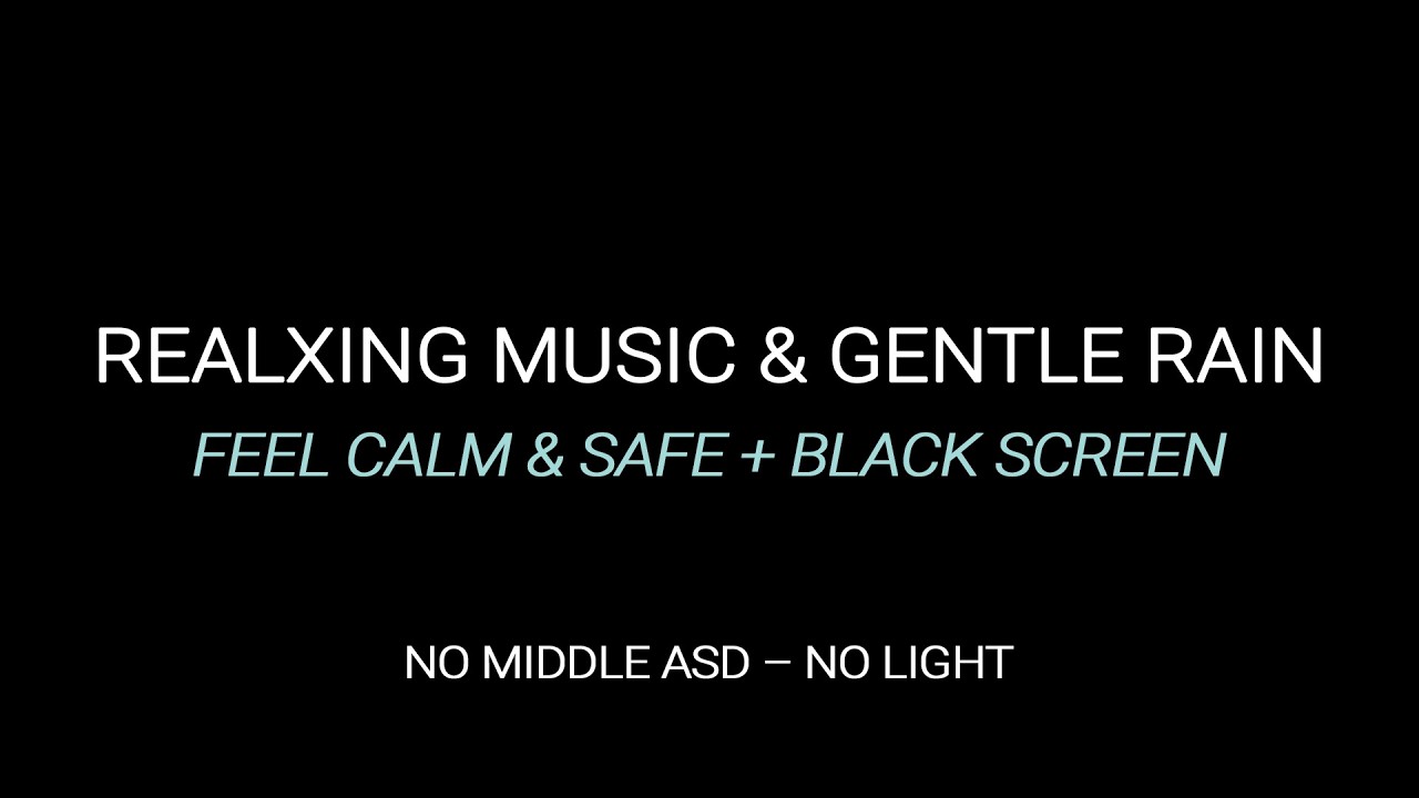 Relaxing Music & Gentle Rain Ambience for Emotional Healing 🌧️✨ – Feel Calm & Safe