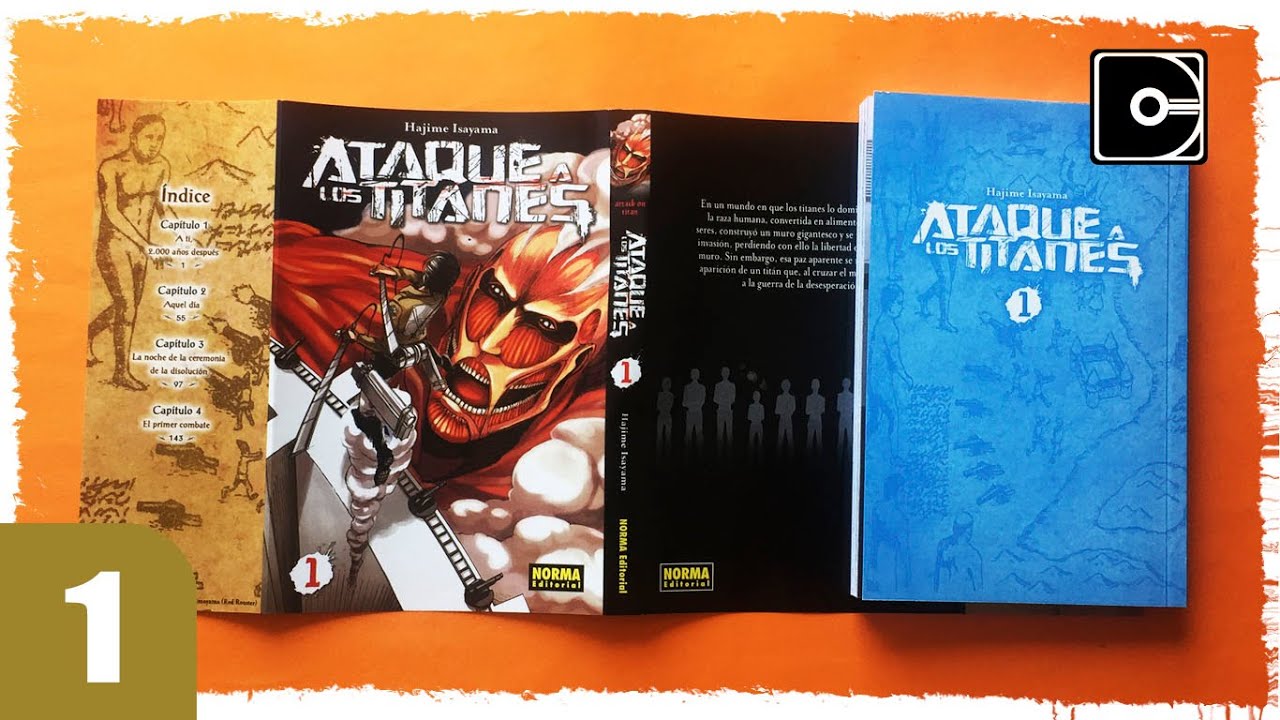 👍Ataque a los Titanes N° 1 | Editorial Norma | SHINGEKI NO KYOJIN [Duy ...