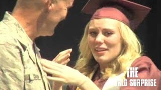 Soldier Surprises Daughter At Graduation
