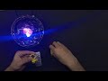 تجربة كرة الديسكو الكريستالية التي تعمل بالبلوتوث والريموت والصوت والفلاشة وبها سبيكر مكبر صوت  سمعها