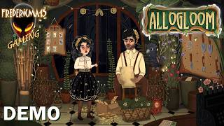 Allogloom FULL DEMO Walkthrough (Point and Click Adventure Puzzle Game)