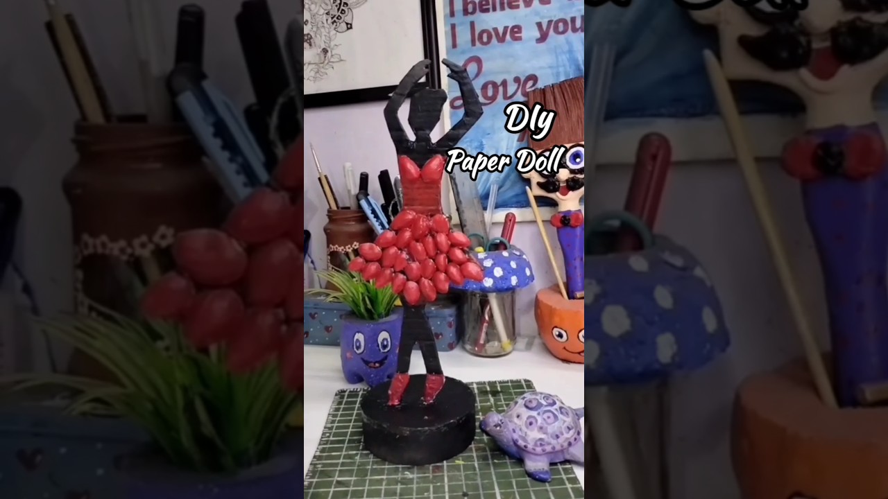 Cardboard Craft Home Decor DIy Art 