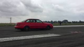 TTT Audi 80 B4 VR6 Turbo 900hp LadeBar Half Mile 17.07.2016