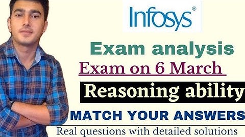 Infosys Exam Analysis 6/03/2022||slot 1||Questions asked in Infosys||Complete solutions with tricks|
