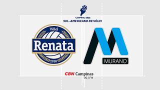 Vôlei Renata Campinas x Murano (CHI) | Sul-Americano de Vôlei | 25/02/2026