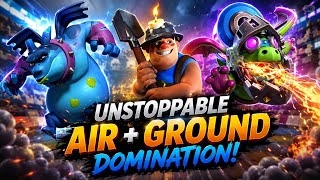 GIANT MINION x MINER x EVO INFERNO DRAGON = INSANE DECK! 🤯🔥 | Clash Royale