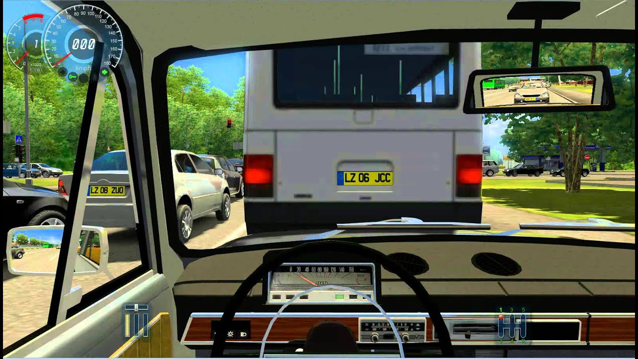 Ваз city car driving