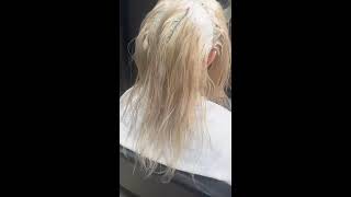How to Bleach Dark Roots Blonde
