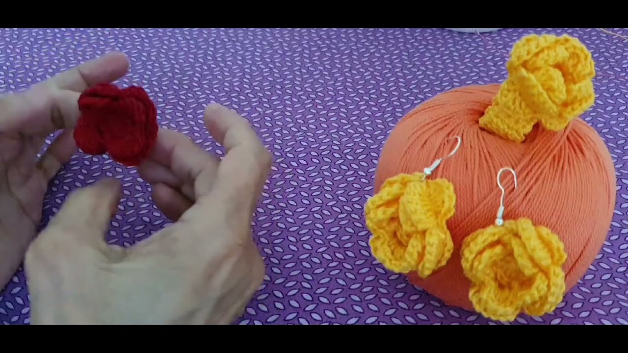 Crochet beautiful l 🌹 l ring l 