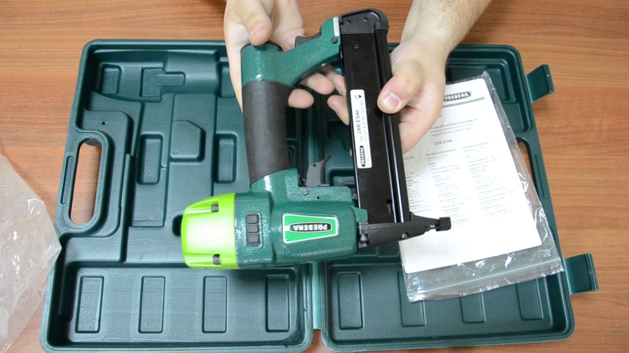 Скобозабивной пистолет Prebena 2XR-ES40