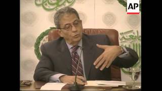 Wrap Arab League Sec Gen Says Doing What We Can To End Hostilities