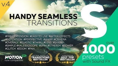 DOWNLOAD PRO TRANSITION PACK | Over 1000 dynamic After Effects