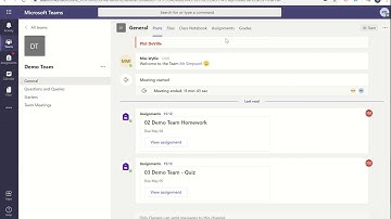 Students - Teams: Completing a Student Assignment in Teams