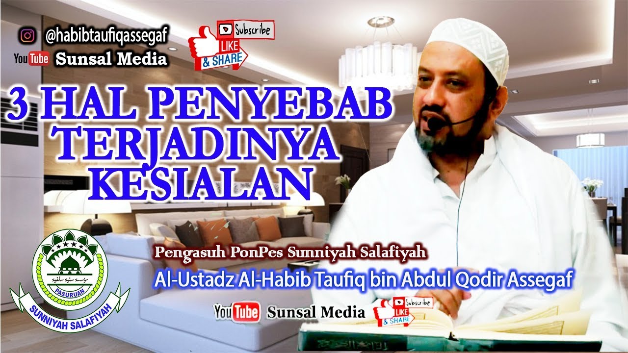 3 HAL PENYEBAB KESIALAN