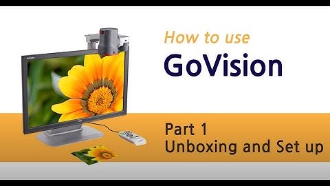 GoVision_Part 1  Unboxing and setup